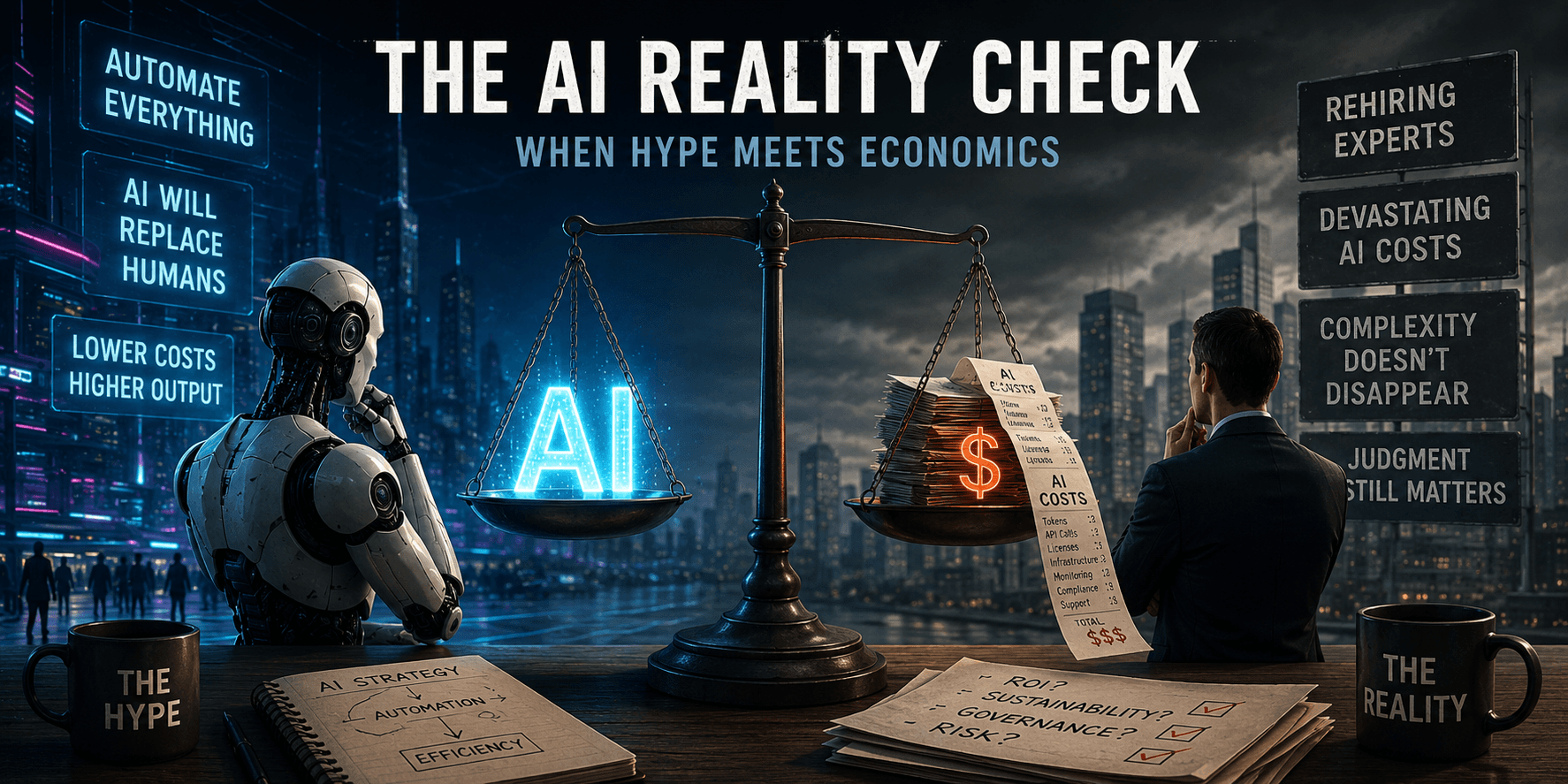 Cover Image for The AI Reality Check: When Hype Meets Economics