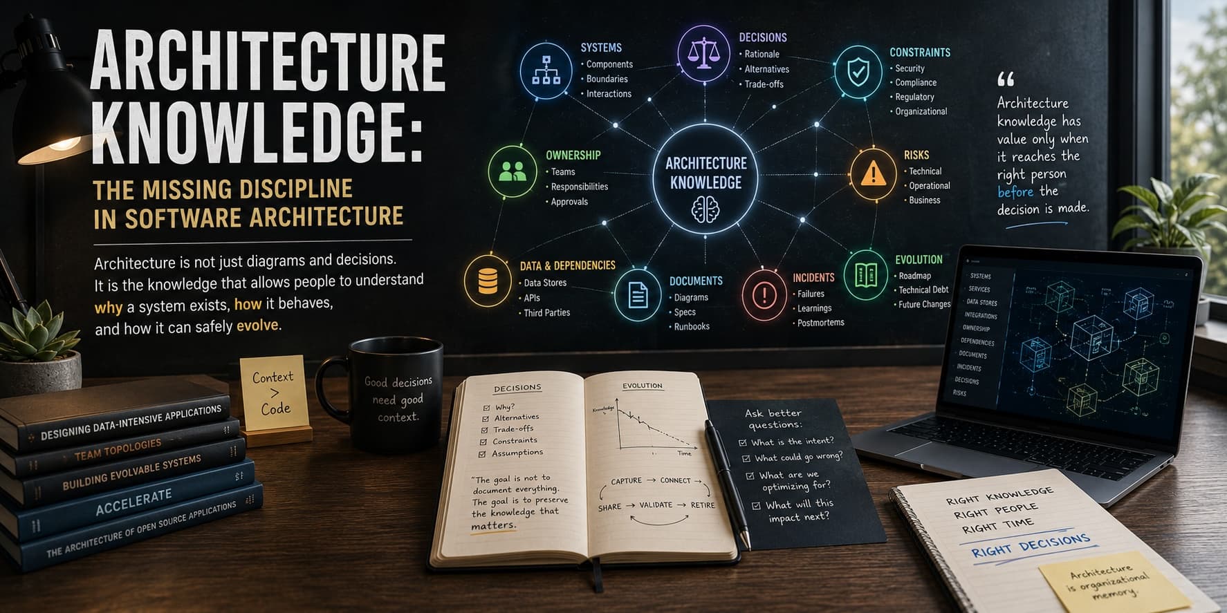Cover Image for Architecture Knowledge: The Missing Discipline in Software Architecture