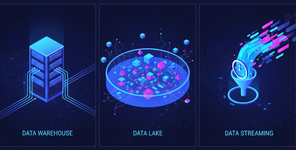 Cover Image for Data Warehouse vs Data Lake vs Data Streaming: Making the Right Architectural Choice